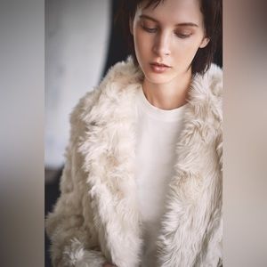 Theory Clairene FB Jackson faux fur jacket